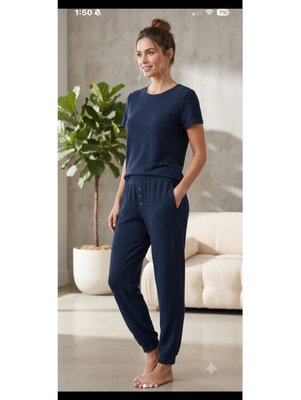 NWT RicherPoorer women’s bounce knit unwind pant